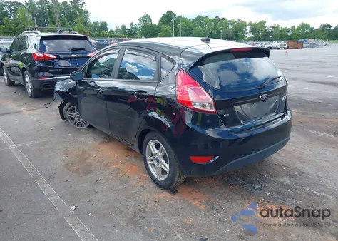 2019 Ford Fiesta Se из США, поврежденный, VIN 3FADP4EJ7KM102259